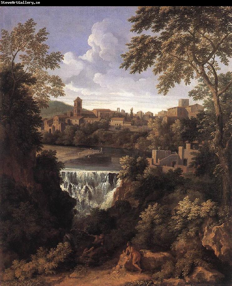 DUGHET, Gaspard The Falls of Tivoli dfg